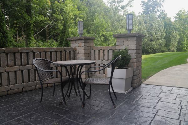 Stamped Concrete Patio Installation in Vallejo
